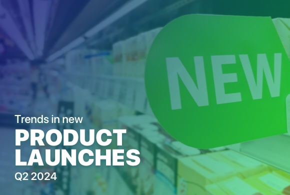 Trends in new product launches, Q1 2024